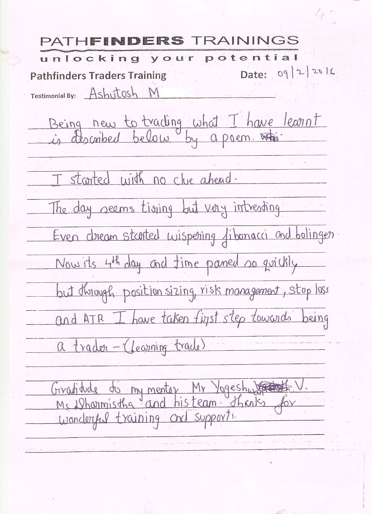 Ashutosh M